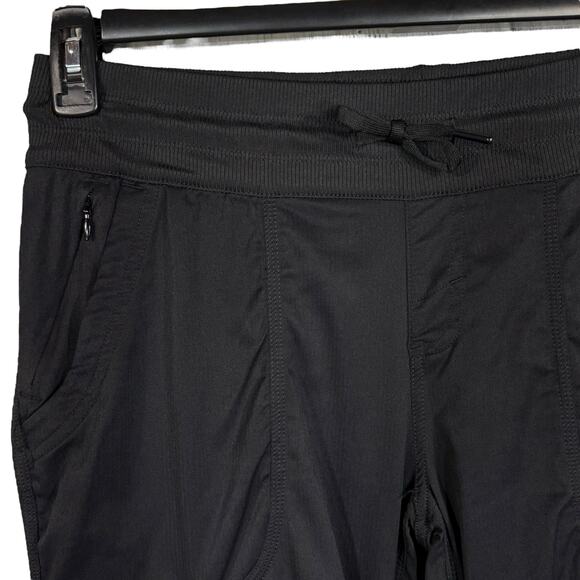 North Face Womens Large Aphrodite 2.0 Pants UPF Stretch DWR Pull-On Pocket Black - Picture 3 of 10